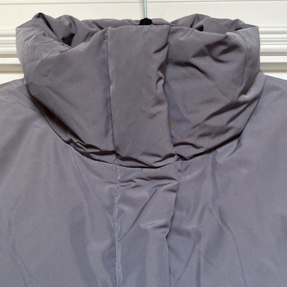 NWT FITOUCH Women's L Down Puffer Jacket Coat Grey Winter ski snow warm Cozy - Picture 4 of 12